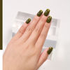 Picture of MAYCHAO 15ML Gel Nail Polish 1Pc Jelly Green Gel Polish Soak off Translucent Green Nail Polish Nail Art Manicure Salon DIY at Home, 0.5 OZ