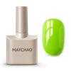 Picture of MAYCHAO 15ML Gel Nail Polish 1Pc Lime Green Gel Polish Soak Off UV LED Nail Polish Nail Art Starter Manicure Salon DIY at Home, 0.5 OZ
