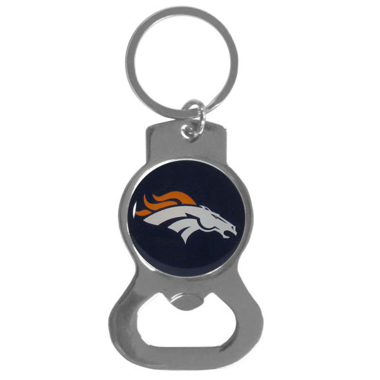 Picture of NFL Siskiyou Sports Fan Shop Denver Broncos Bottle Opener Key Chain One Size Team Color