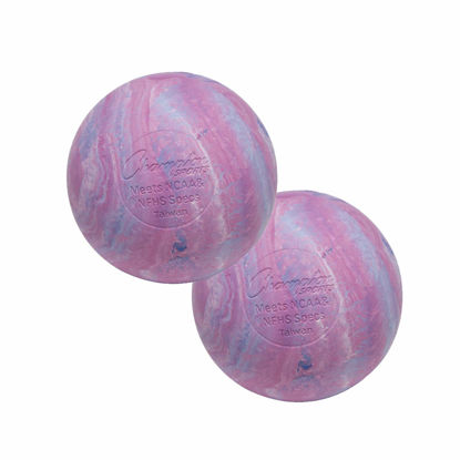 Picture of Champion Sports Colored Lacrosse Balls:Multicolor Official Size Sporting Goods Equipment for Professional,College & Grade School Games,Practices & Recreation-NCAA,NFHS and SEI Certified - (Pack of 2)