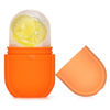 Picture of Ice Roller for Face and Eye, Upgrated Ice Face Roller Puffiness Relief Ice Roller Skin Care Tools, Ice Facial Cube, Gua Sha Face Massage, Silicone Ice Mold for Face Beauty ( Orange)