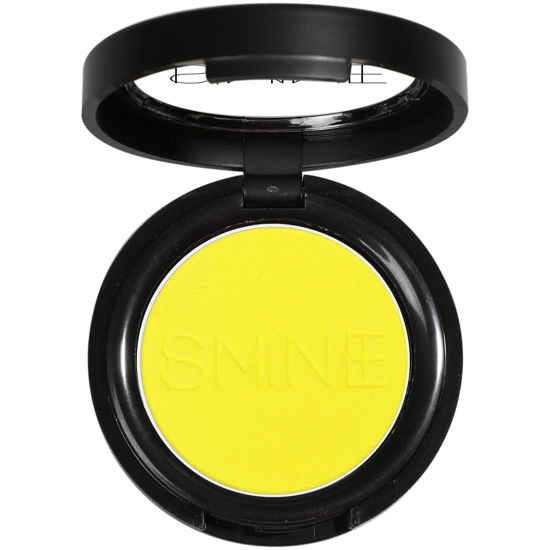 Picture of IS'MINE Single Yellow Matte Eyeshadow Powder Palette High Pigment, Longwear, Intense Color Best Yellow Eyeshadow