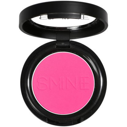 Picture of IS'MINE Single Pink Matte Eyeshadow Powder Palette High Pigment, Longwear, Intense Color Best Pink Eyeshadow