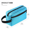 Picture of Icramsy Travel Toiletry bag Toiletry bag for women men Hanging toiletry bag Cosmetic bag Travel accessories for Women Men (Lake blue)