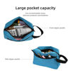 Picture of Icramsy Travel Toiletry bag Toiletry bag for women men Hanging toiletry bag Cosmetic bag Travel accessories for Women Men (Lake blue)
