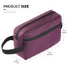 Picture of Icramsy Travel Toiletry bag Toiletry bag for women men Hanging toiletry bag Cosmetic bag Travel accessories Gift for Women Men (Deep purple)