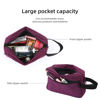 Picture of Icramsy Travel Toiletry bag Toiletry bag for women men Hanging toiletry bag Cosmetic bag Travel accessories Gift for Women Men (Deep purple)