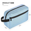 Picture of Icramsy Travel Toiletry bag Toiletry bag for women men Hanging toiletry bag Cosmetic bag Travel accessories for Women Men (Sky blue)