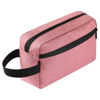 Picture of Icramsy Travel Toiletry bag Toiletry bag for women men Hanging toiletry bag Cosmetic bag Travel accessories Gift for Women Men (Dusky pink)