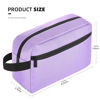 Picture of Icramsy Travel Toiletry bag Toiletry bag for women men Hanging toiletry bag Cosmetic bag Travel accessories for Women Men (Purple)