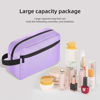 Picture of Icramsy Travel Toiletry bag Toiletry bag for women men Hanging toiletry bag Cosmetic bag Travel accessories for Women Men (Purple)