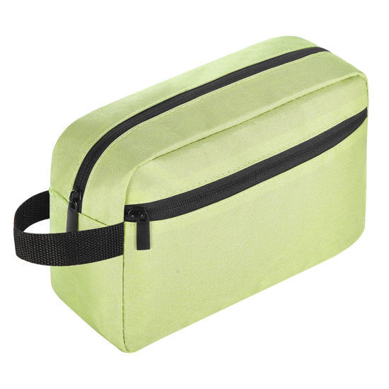 Picture of Icramsy Travel Toiletry bag Toiletry bag for women men Hanging toiletry bag Cosmetic bag Travel accessories for Women Men Girls (Grass green)