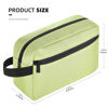 Picture of Icramsy Travel Toiletry bag Toiletry bag for women men Hanging toiletry bag Cosmetic bag Travel accessories for Women Men Girls (Grass green)