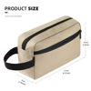 Picture of Icramsy Travel Toiletry bag Toiletry bag for women men Hanging toiletry bag Cosmetic bag Travel accessories for Women Men (Khaki)