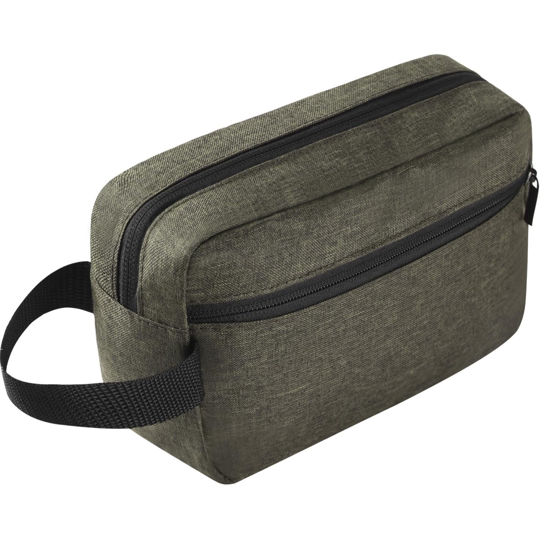 Picture of Icramsy Travel Toiletry bag Toiletry bag for women men Hanging toiletry bag Cosmetic bag Travel accessories Gift for Women Men (Deep green)