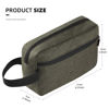 Picture of Icramsy Travel Toiletry bag Toiletry bag for women men Hanging toiletry bag Cosmetic bag Travel accessories Gift for Women Men (Deep green)