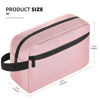 Picture of Icramsy Travel Toiletry bag Toiletry bag for women men Hanging toiletry bag Cosmetic bag Travel accessories for Women Men (Pink)