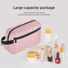 Picture of Icramsy Travel Toiletry bag Toiletry bag for women men Hanging toiletry bag Cosmetic bag Travel accessories for Women Men (Pink)