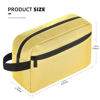 Picture of Icramsy Travel Toiletry bag Toiletry bag for women men Hanging toiletry bag Cosmetic bag Travel accessories for Women Men (Yellow)