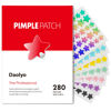 Picture of Daolyo Pimple Patches for Face, 3 Size 280 Counts Acne Patches, Cute Star Pimple Patches with Salicylic Acid, Tea Tree Oil & Calendula Oil, Colorful Hydrocolloid Patches Zit Patches Pimple Stickers