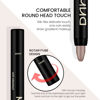 Picture of evpct 2Pcs Cream Eyeshadow Sticks Set for Eyes Waterproof, Taupe Shimmer Matte Eye shadow Stick Pencil Pen Bulk sombras en crema para ojos 19+19