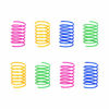 Picture of ISMARTEN Cat Spring Toy (60 Pack), Cat Kittens Toys Plastic Coil Spiral Springs for Swatting, Biting, Hunting, and Active Healthy Play (Random Color)
