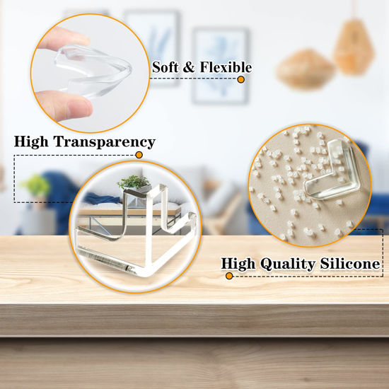 GetUSCart- Corner Protector, Clear Corner Guards Table Edge Protectors ...
