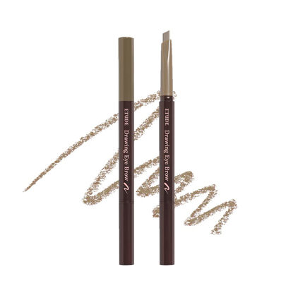Picture of ETUDE Drawing Eye Brow #7 Light Brown 21AD | Long Lasting Eyebrow Pencil for Soft Textured Natural Daily Look Eyebrow Makeup | K-beauty