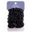 Picture of Amazon Basics Satin Scrunchies, Black, Pack of 8