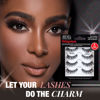 Picture of Ardell Demi Wispies False Eyelashes Black, Eye Make-Up Enhancement, Full Volume Strip Lashes - 4 pairs, 1 Pack
