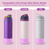 Picture of Alwenid 2PCS Silicone Water Bottle Boot for Owala 24oz, Anti-Slip Protective Sleeve Bottom Bumper Protector for FreeSip, Twist, and Flip Stainless Steel Water Bottles