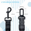 Picture of 2 Pack Dog Seat Belt Adjustable Dog Car Seatbelts for Vehicle Nylon Pet Safety Seat Belt with Elastic Bungee Buffer Reflective & Durable Car Harness for Dogs