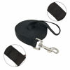 Picture of Nylon Training Dog Leash for Small Medium Large Dogs, 15ft 20ft 30ft 50ft Long Leash Dog/Puppy Lead for Obedience Recall Training, Camping (15ft, Black)