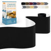 Picture of KING MOUNTAIN Canvas Repair Tape,Outdoor Gear Patch, 4×63 Inches,Waterproof,Self-Adhesive for Repairing Boat Covers,Sun Shades,Sofas,Tents,Lounge Chairs,Awnings (Black)