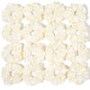 Picture of 16 Pcs Scrunchies for Women - White Satin Silk Scrunchies for Girls Hair Ties Elastics Bands Ponytail Holder Hair Accessories