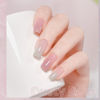Picture of GAOY Jelly Purple Gel Nail Polish, 16ml Sheer Natural Translucent Soak Off Gel Polish, UV Light Cure for Nail Art DIY, 2070 Dusty Rose