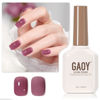 Picture of GAOY Jelly Purple Gel Nail Polish, 16ml Sheer Natural Translucent Soak Off Gel Polish, UV Light Cure for Nail Art DIY, 2085 Crystal Purple