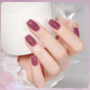 Picture of GAOY Jelly Purple Gel Nail Polish, 16ml Sheer Natural Translucent Soak Off Gel Polish, UV Light Cure for Nail Art DIY, 2085 Crystal Purple
