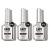 Picture of GAOY Gel Top Coat, Matte Top Coat and Base Coat Set, 3 Pcs 16ml Glossy Matte No Wipe Combination for UV Light Cure Gel Nail Polish