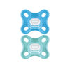 Picture of MAM Comfort Baby Pacifier, 100% Lightweight Silicone, Sterilizer Case, 0-3 Months (Pack of 2)