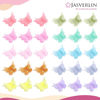 Picture of JASVERLIN Butterfly Clips for Hair 50pcs, Cute Mini Small Hair Accessories for Kids Toddler Girls Women 90s Y2K Colorful Pastel Hairclip Claw Thin Thick Hair, 10 Colors (Jelly Color)