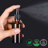 Picture of hmaimas 6 Pack Amber Glass Spray Bottles for Essential Oils, 2oz Small Fine Mist Travel Empty Spray Bottle for Hair and Plants