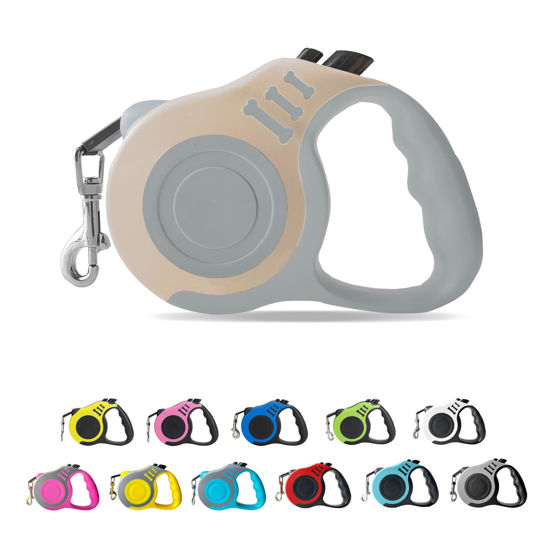 Picture of LIEVUIKEN Retractable Dog Leash Automatic Telescopic Tractor Dog Tape, Pet Tape 10/16 FT Durable and Convenient, with Non-Slip Handle, Suitable for Small and Medium-Sized Dogs