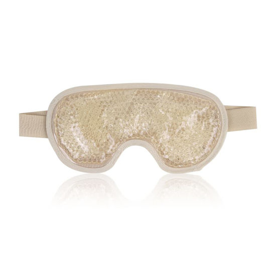 Picture of NEWGO Cooling Eye Mask Cold Eye Mask for Dry Eyes, Gel Eye Mask Ice Eye Mask Frozen Reusable Eye Ice Pack Cold Eye Compress for Dark Circles, Migraines, Eye Surgery, Skin Care (Champane)