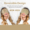 Picture of NEWGO Cooling Eye Mask Cold Eye Mask for Dry Eyes, Gel Eye Mask Ice Eye Mask Frozen Reusable Eye Ice Pack Cold Eye Compress for Dark Circles, Migraines, Eye Surgery, Skin Care (Champane)