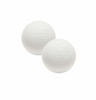 Picture of Champion Sports Colored Lacrosse Balls: White Official Size Sporting Goods Equipment for Professional, College & Grade School Games, Practices & Recreation - NCAA, NFHS and SEI Certified - 2 Pack