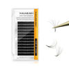 Picture of NAGARAKU Easy Fan Eyelash Extensions Volume Lash 0.05 D curl 11mm Rapid Blooming Faux Mink Cluster For Beginners Soft Professional Lash Supplies
