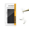 Picture of NAGARAKU Easy Fan Eyelash Extensions Volume Lash 0.07 C curl 11mm Rapid Blooming Faux Mink Cluster For Beginners Soft Professional Lash Supplies