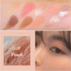 Picture of Erinde 10 Colors Eyeshadow Palette Makeup - Matte Shimmer Glitter Eye Shadow, Ultra-Blendable, High Pigmented, Naturing-Looking, Neutral Nude Eyeshadow Pallet with Professional Brush, Peach Color
