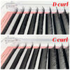 Picture of NAGARAKU yy Eyelash Extensions Supplies y lash 0.05mm D curl 15mm Premade Fans 4D Russian Volume Y Shape Faux Mink Matte 12 rows Cluster pre Fanned Wispies Crisscross Eye Lashes